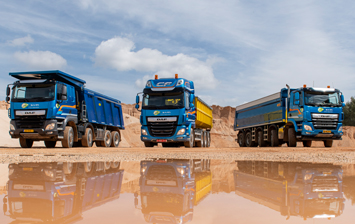 BAUMA 2019: DAF представил новые варианты шасси, мостов и осей