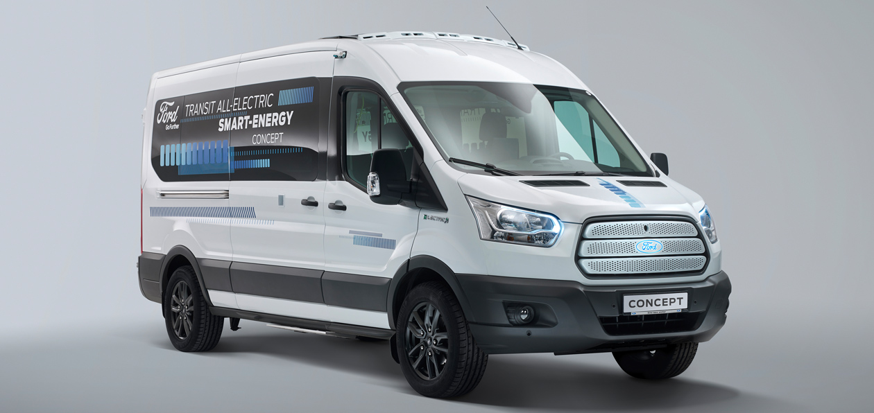 Ford увеличит пробег электромобилей Transit
