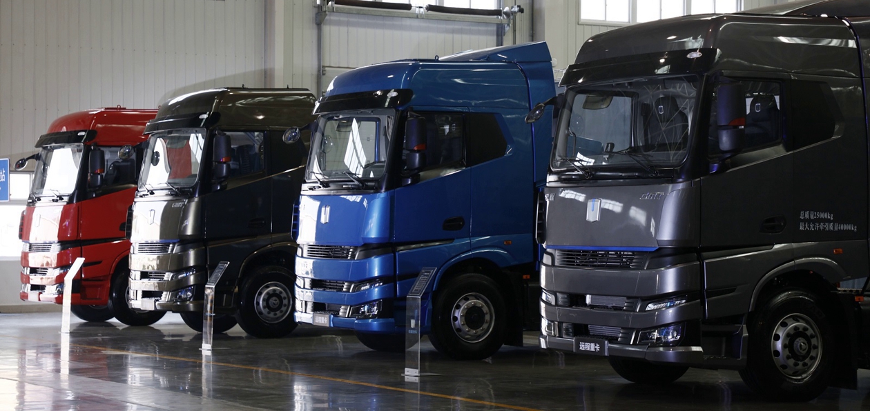 Geely выпустила первый грузовик на метаноле