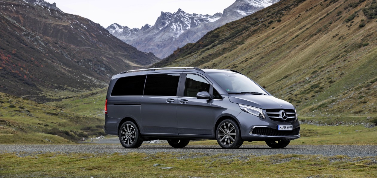 Обновленный Mercedes V-Class доступен для заказа в России