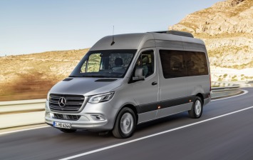 Mercedes Sprinter доступен в России в новой версии