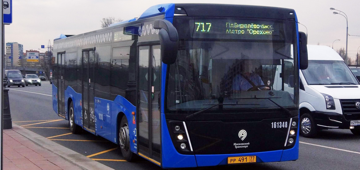 Крупная партия низкопольных автобусов НефАЗ поставлена в Москву