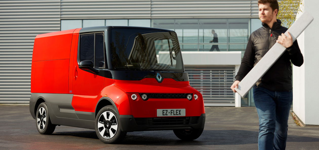 Renault EZ-FLEX: концепт для доставки на последней миле