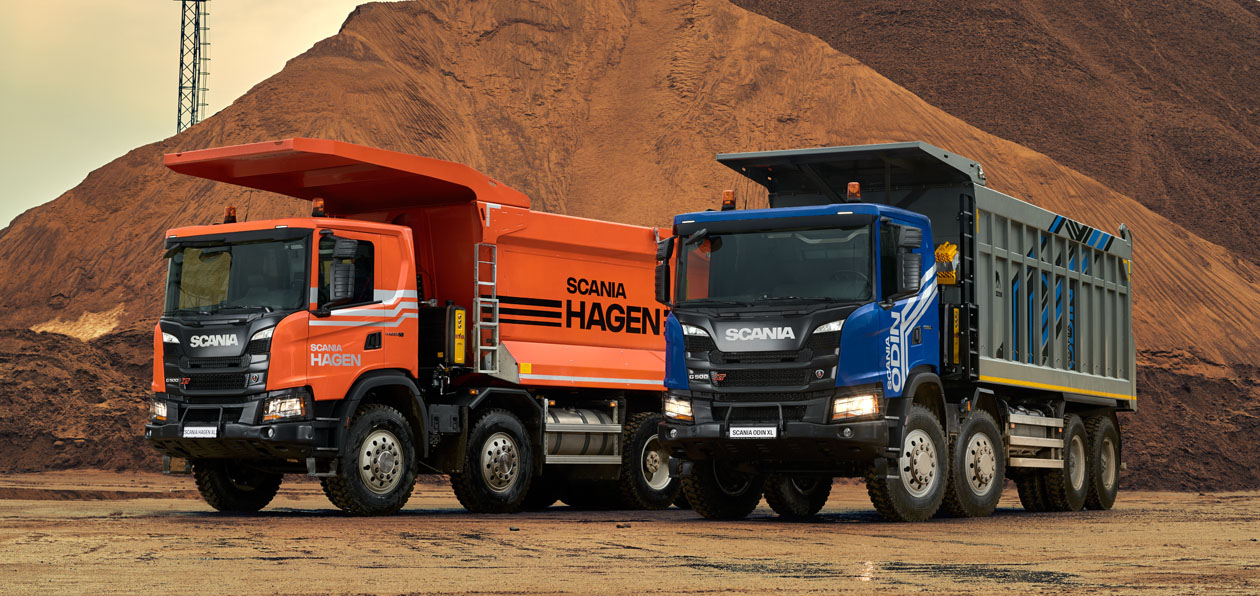 Mining World Russia 2019: Scania показала новые самосвалы