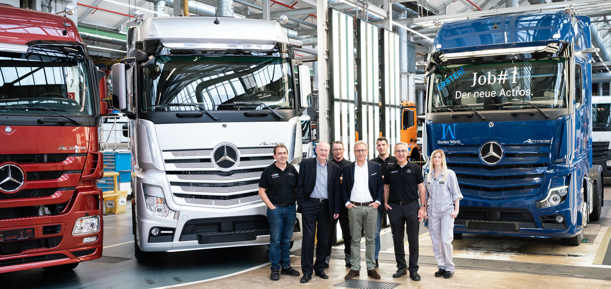 Mercedes запустил в серийное производство новый Actros