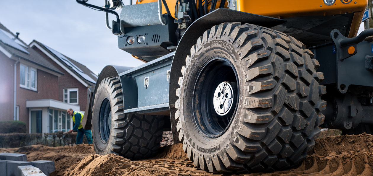 Nokian разработал новые шины для строительной техники