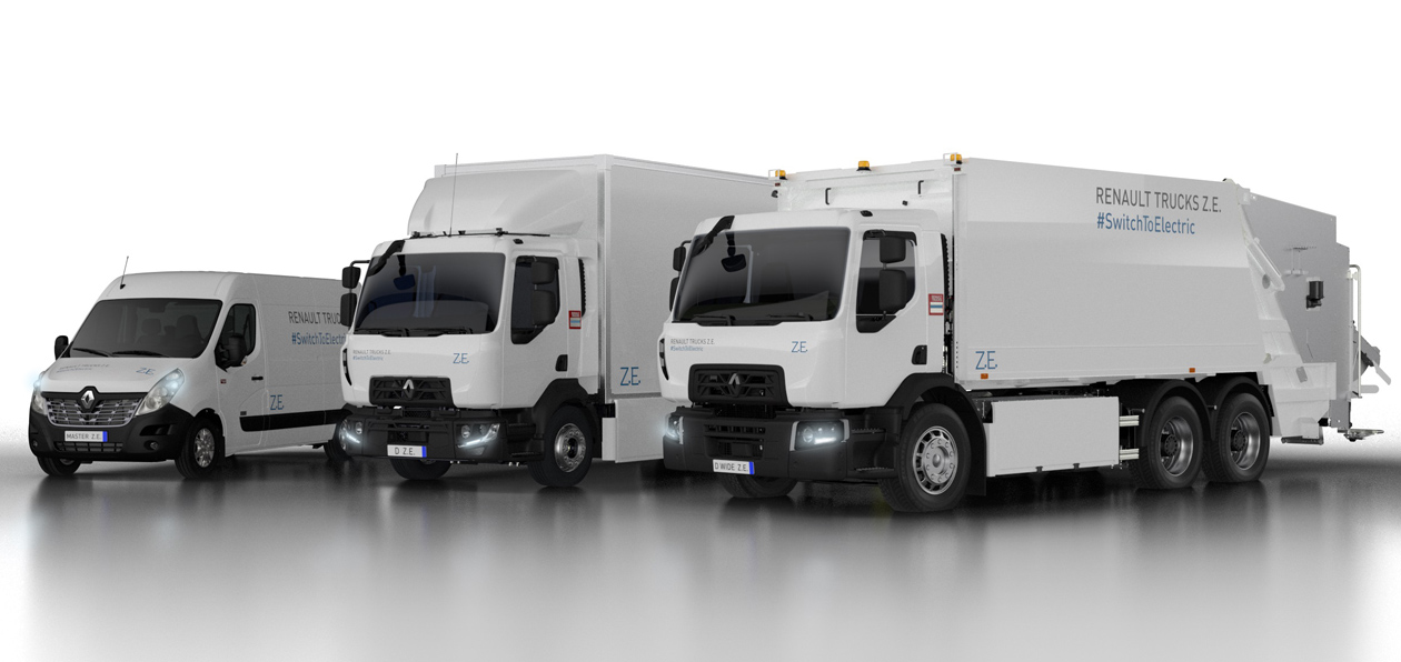 Renault Trucks готова показать полный модельный ряд электрогрузовиков