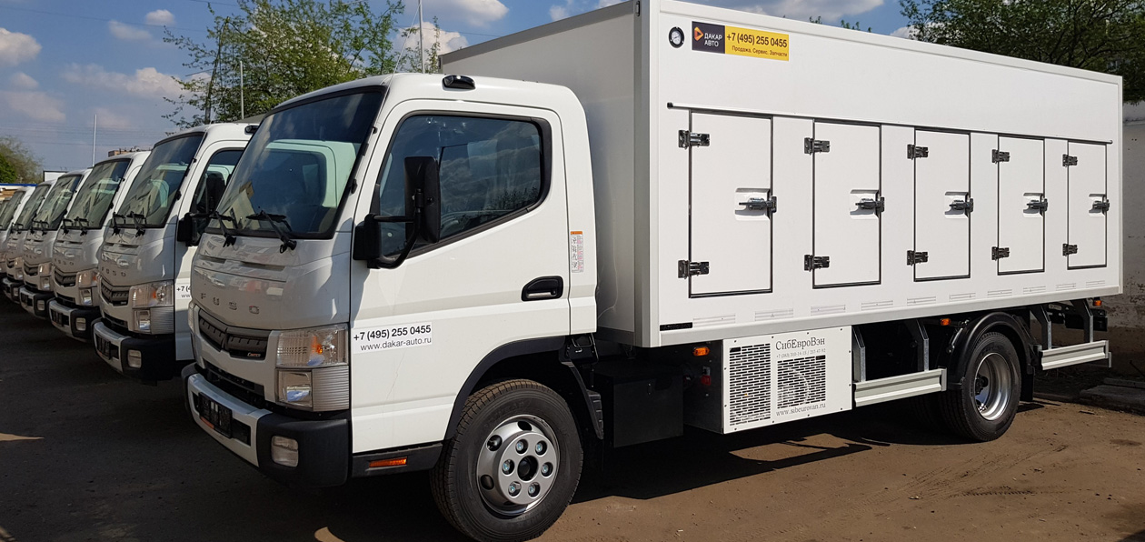Грузовики Fuso будут развозить мороженое