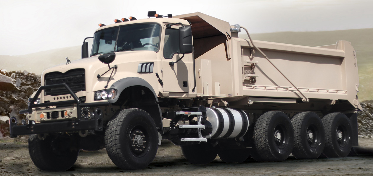 Mack Defense разработала самосвал для военных