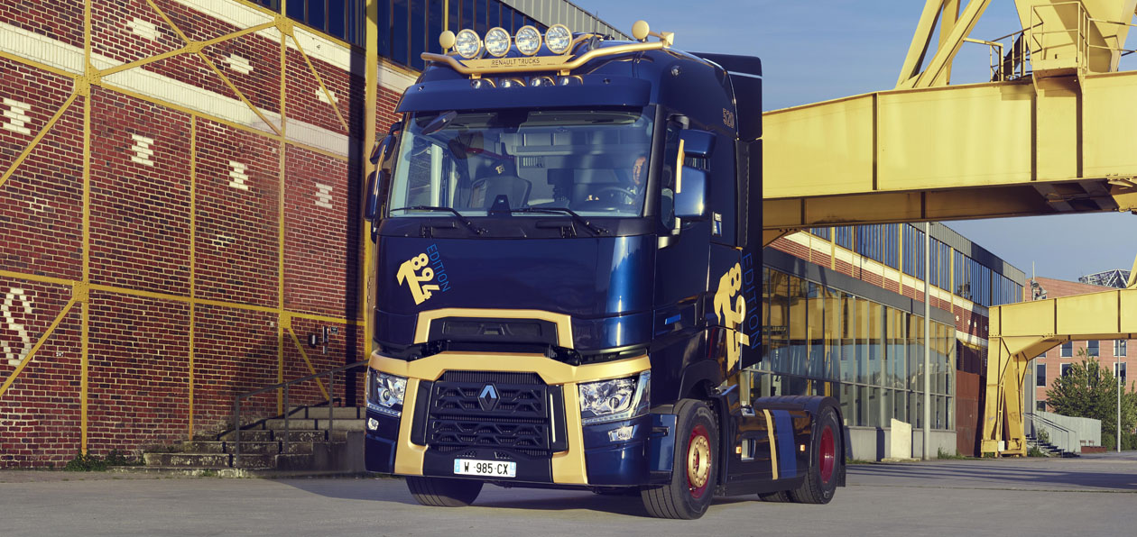 Renault Trucks к 125-летию подготовила ограниченную серию тягачей