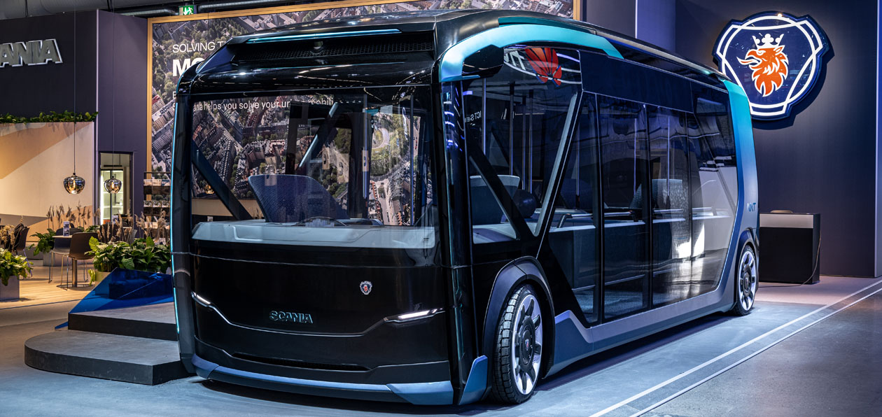 Scania разработала концептуальный транспорт для города