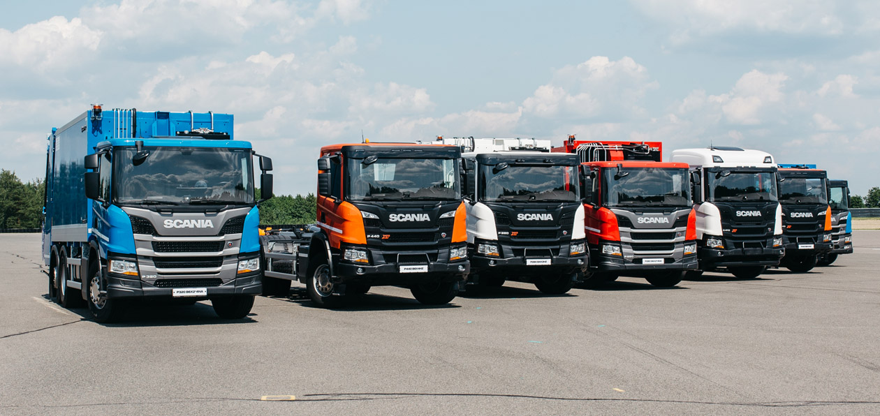 Scania представила линейку коммунальной техники