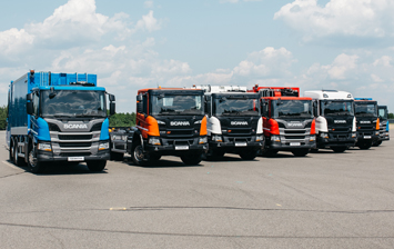 Scania представила линейку коммунальной техники