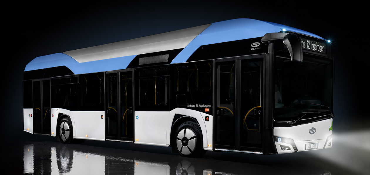 Компания Solaris представила автобус на водороде
