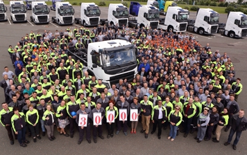 Volvo выпустил 30-тысячный грузовик на заводе в Калуге