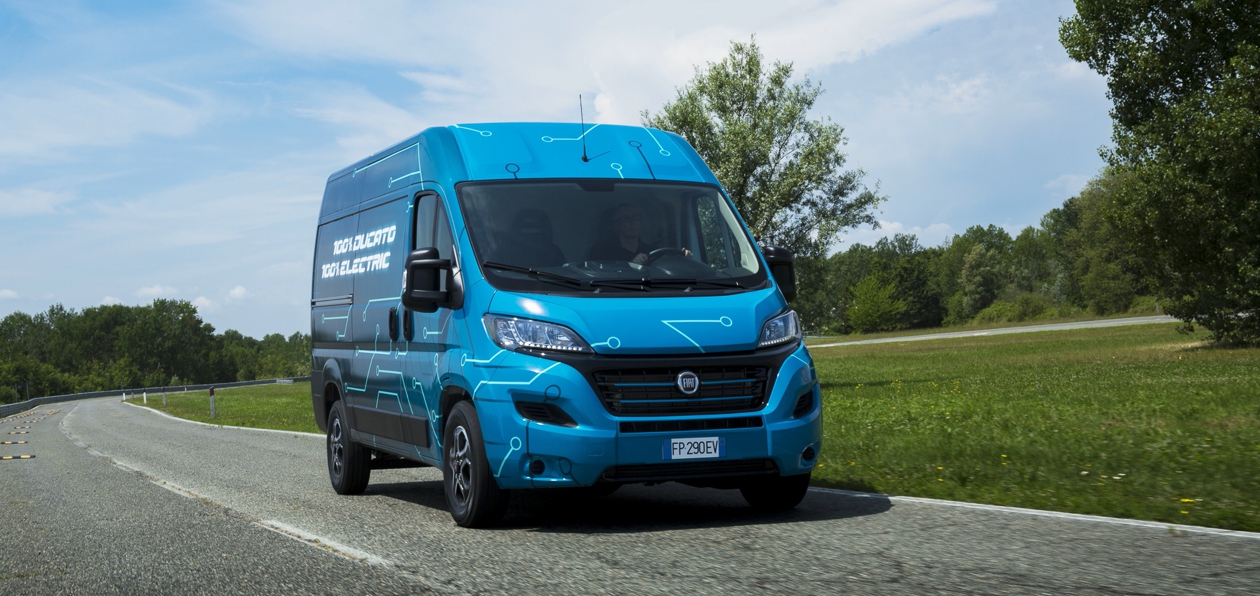 Fiat представил полностью электрический Ducato