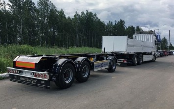 «Meusburger Новтрак» выпустил новый прицеп-контейнеровоз