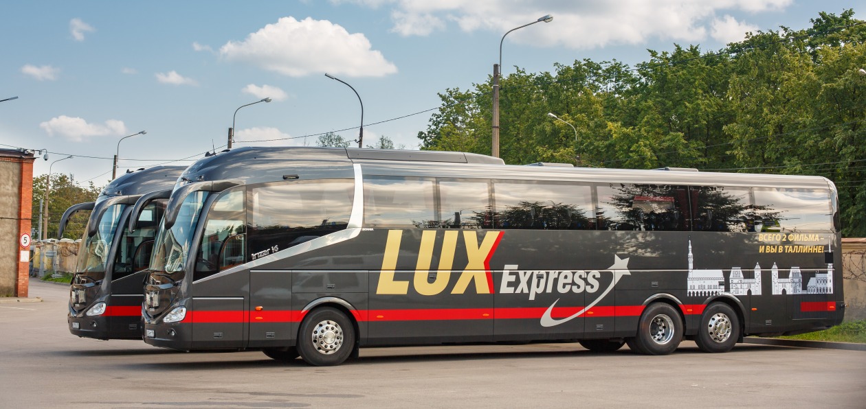 Lux Express приобрел новые автобусы Scania
