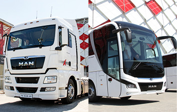 Экспресс-тест тягача MAN TGX XLION и автобуса MAN Lion’s Coach