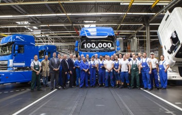 DAF выпустил 100-тысячный грузовик семейств CF и XF