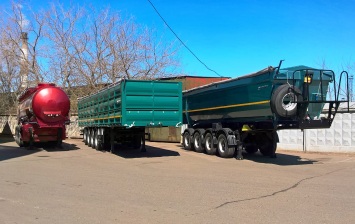 КАМАЗ запустил продажи новых четырехосных полуприцепов НЕФАЗ