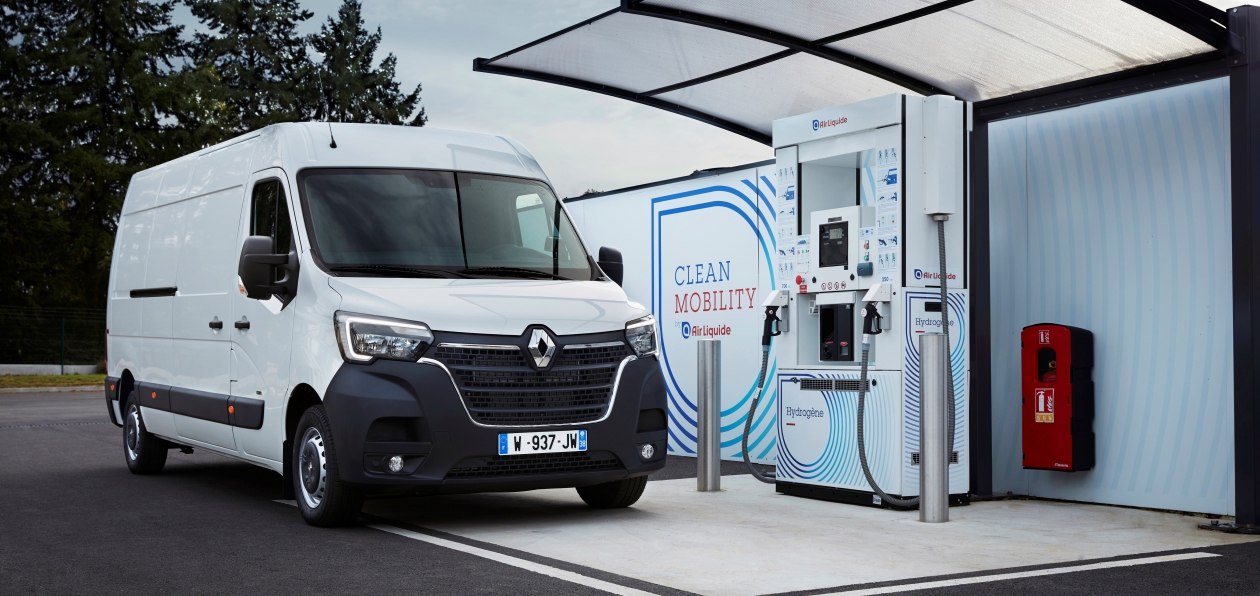 Renault представил водородные версии фургонов Master и Kangoo