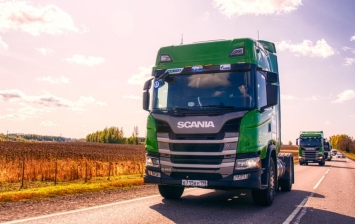 Scania испытала грузовики на газе в рамках международного автопробега