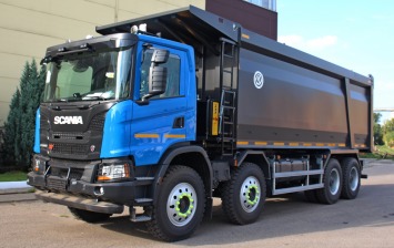 Scania и «Бецема» представили новый углевоз