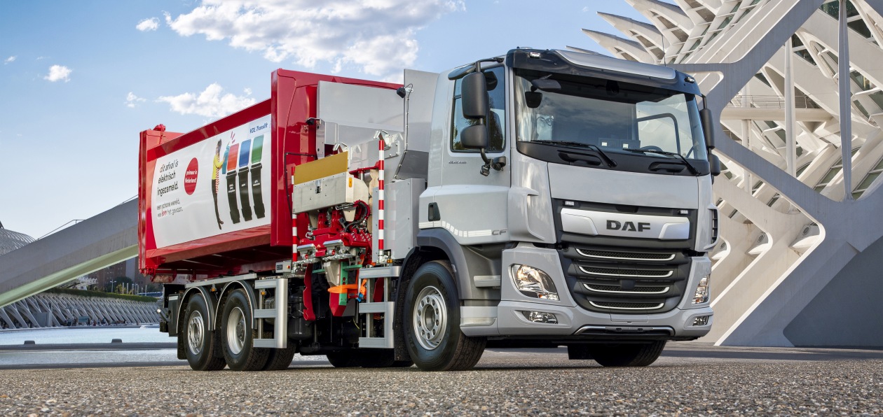 В Европе стартовали продажи нового электрогрузовика DAF