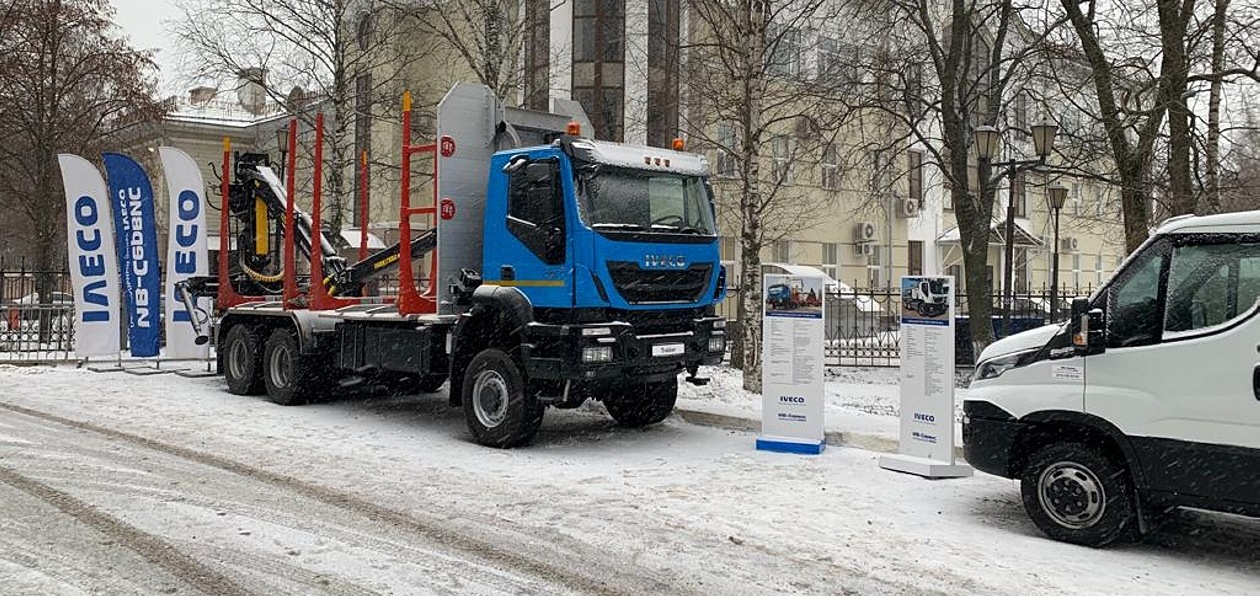 «Российский лес 2019»: Iveco представила новинки для лесозаготовок