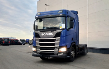 В Россию прибыл пятисотый газовый тягач Scania