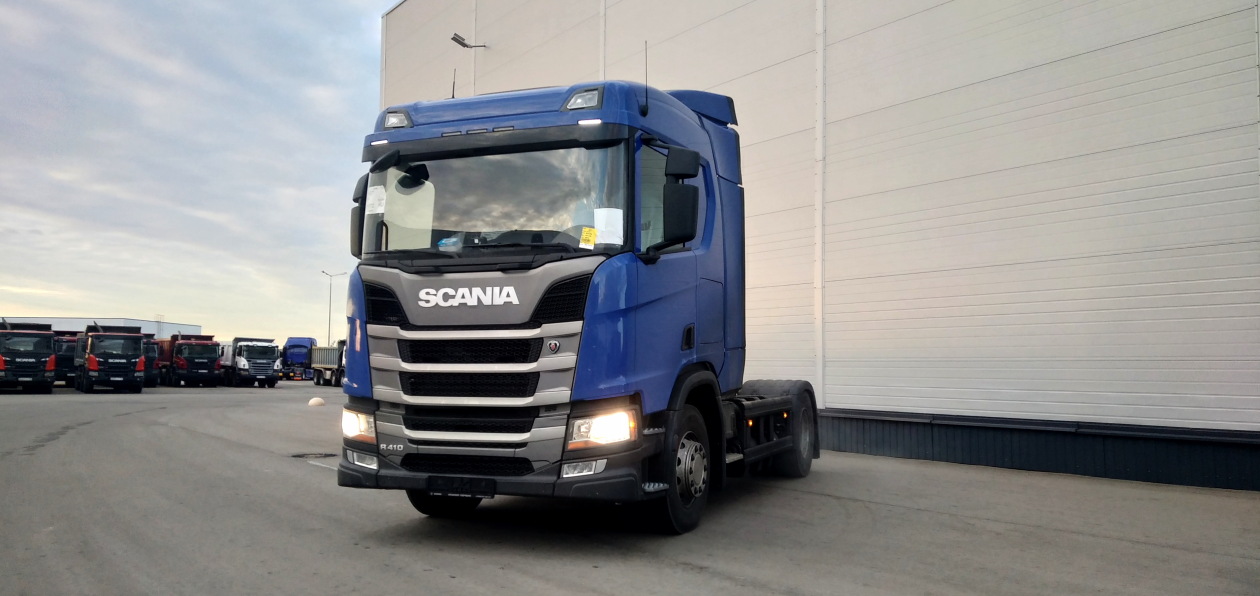 В Россию прибыл пятисотый газовый тягач Scania
