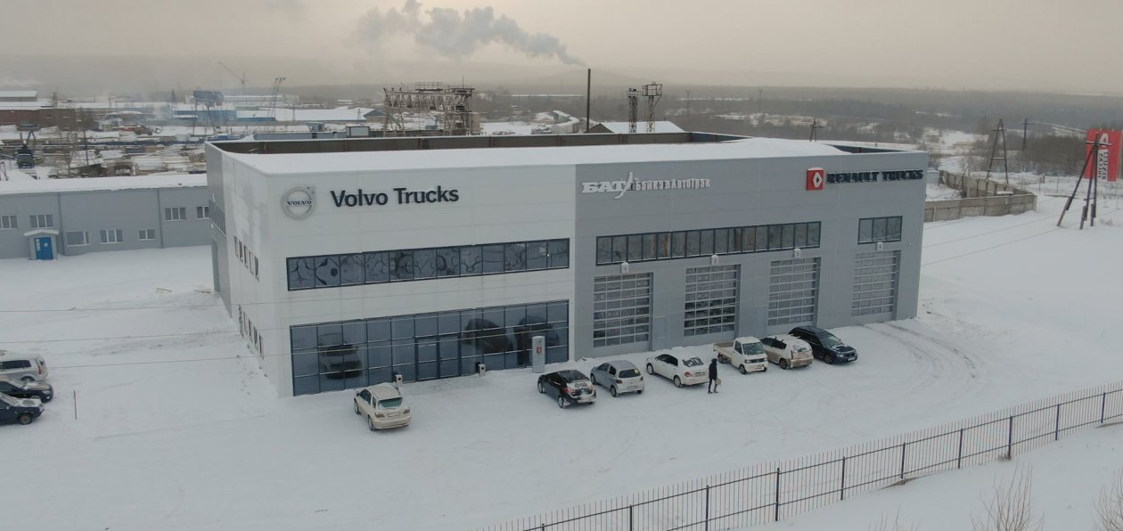 Volvo Trucks открыл сервисную станцию в Братске