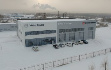 Volvo Trucks открыл сервисную станцию в Братске