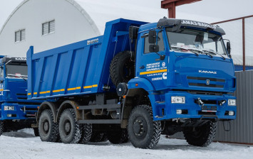 На базе самосвала КАМАЗ создали спецавтомобиль для Якутии