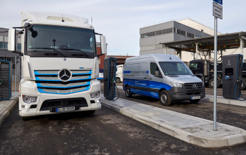 Daimler открыл зарядочный парк для электромобилей