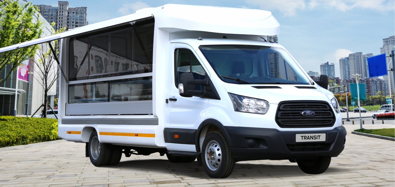 Автолавки на базе Ford Transit можно купить на выгодных условиях