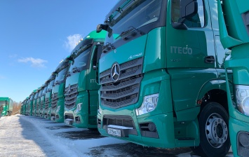 Mercedes-Benz поставил 52 тягача Actros компании «ИТЕКО»