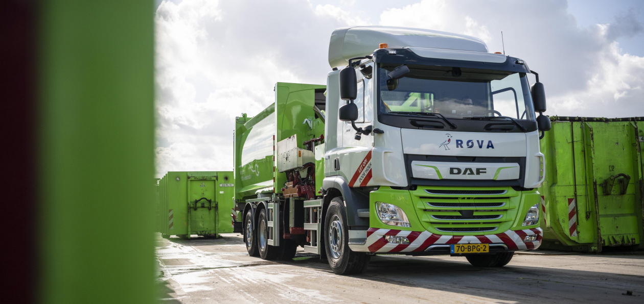 Первый электромусоровоз DAF будет работать в Нидерландах