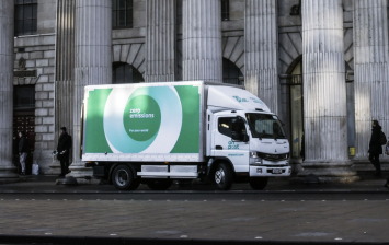 Новый Fuso eCanter начал доставлять почту в Дублине