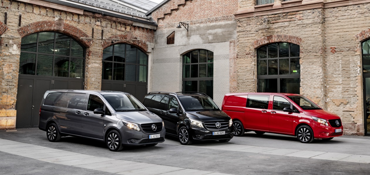 Mercedes показал обновленный Vito и eVito Tourer