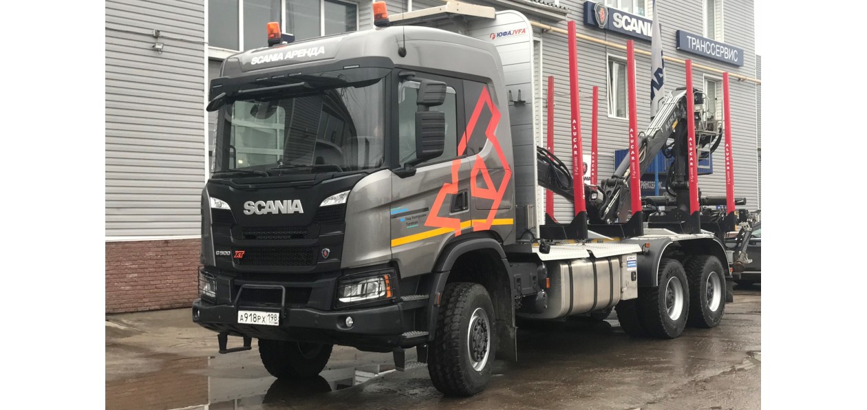 Scania сдала в аренду первый лесовоз