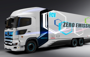 Toyota и Hino разработают водородный грузовик