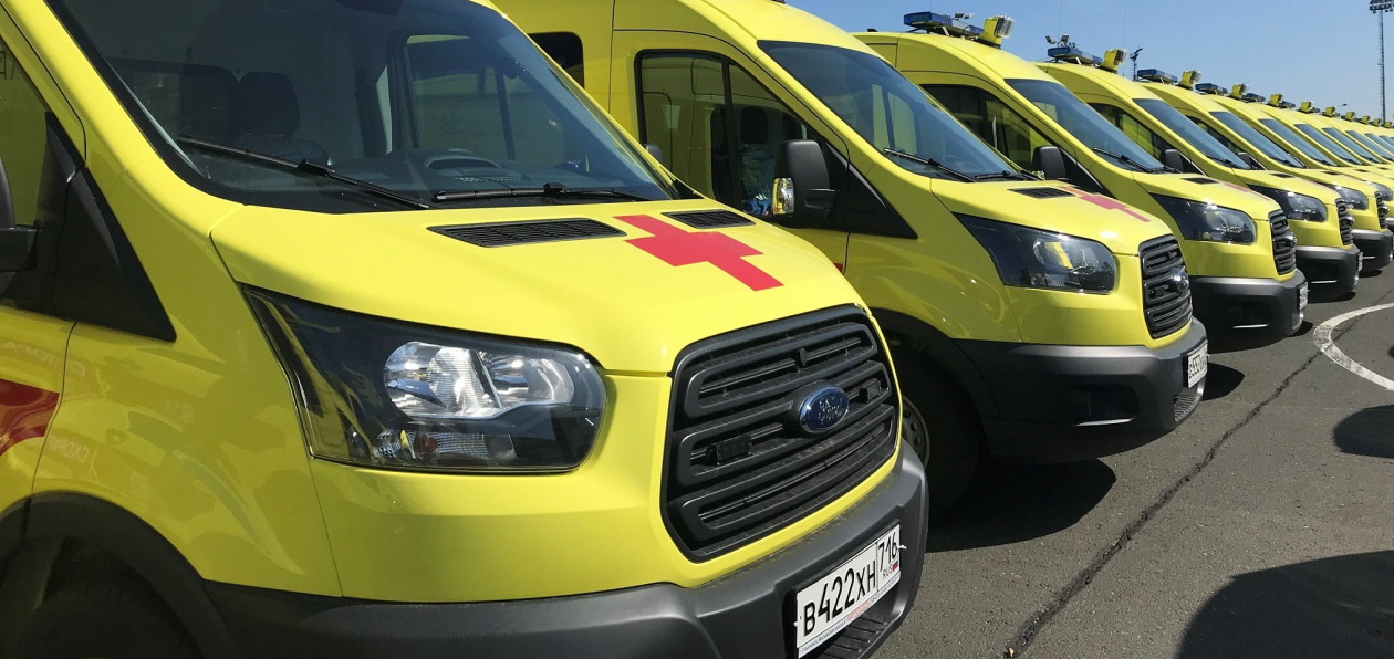 Ford поставит российским регионам более 600 машин скорой помощи
