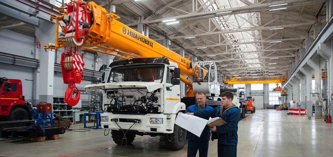 ИМЗ «Автокран» возобновил производство