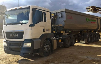 Самосвалы MAN будут работать в продюсерском центре «Это кино»