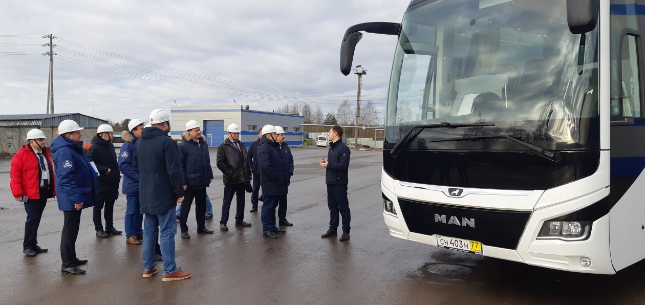 «Росатом» приобрел туристический автобус MAN