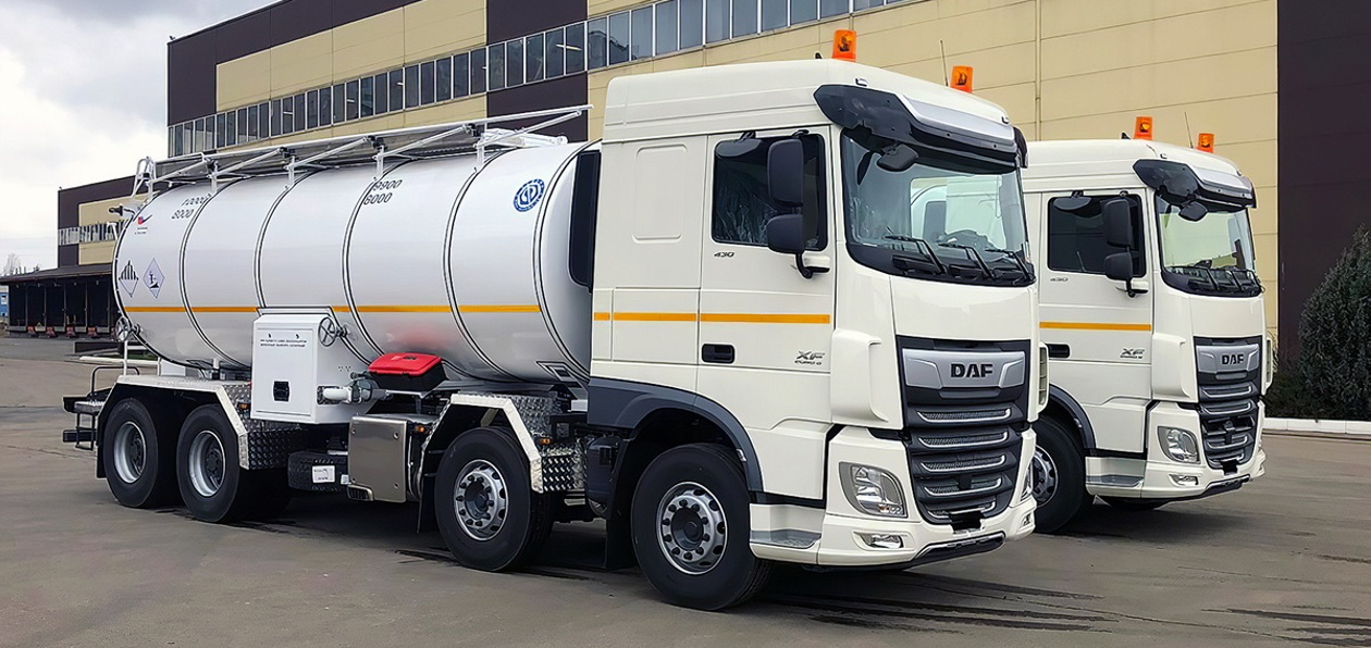 DAF поставил в Приморский край автоцистерны на шасси XF
