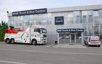 На Юге России заработала служба грузовой эвакуации MAN Mobile24