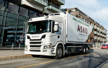 Электрогрузовики Scania будут работать в Норвегии